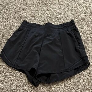 lululemon athletica Jet Black Women's Athletic Shorts